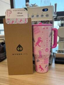 HydroJug32oz Is Lightweight And Portable, While 40oz Challenges The Limits Of Hydration. The Brand-New 2026 Stainless Steel Vacuum Cup Adopts Tritan To Lock In Temperature. With Its Coffee Lattice Design, It's Suitable For Sports, Drinking Water, Ice Cubes, Coffee, Milk Tea, And Other Beverages - Nhiều màu - Xem 31