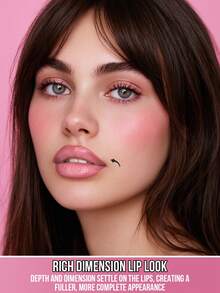 Misslyn 持久唇线笔，显色度高，可削尖凝胶唇线笔，顺滑易涂，打造自然妆效，高显色度，打造自然唇妆，超细哑光唇线笔 - #303 - 查看 3