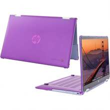 14 Inch Hard Protective Case For 2024-2025 HP Chromebook X360 14B-CD0000 Series Laptop Purple - Purple - View 8