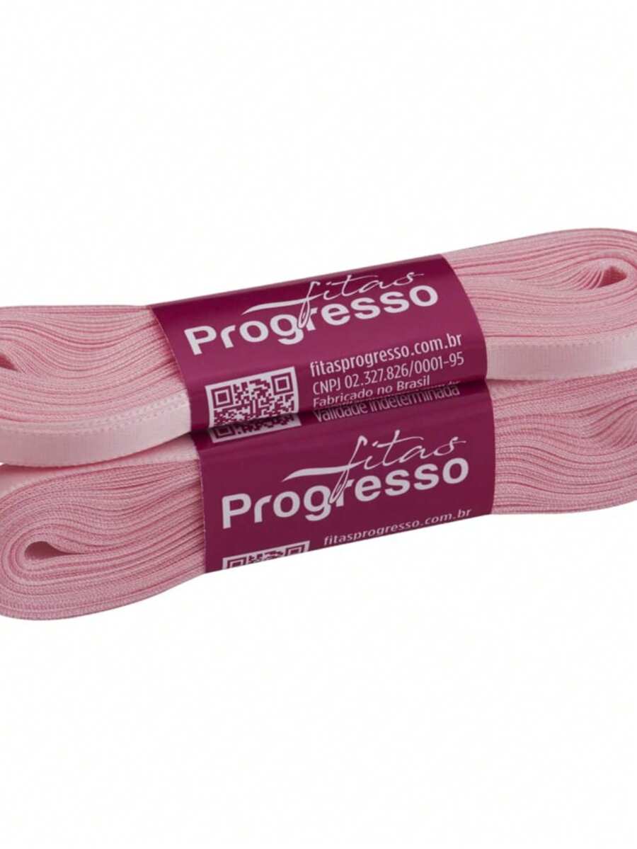 Satin Ribbon, 7mm Wide, In 10m Lengths. - PINK BB(COLOR310) - View 1