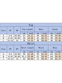 Womens Two Piece Summer Outfits Strapless Ruffle Tube Tops And Long Skirt Set Beachwear - 白色 - 查看 11