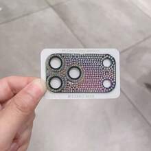 17Pro Max 镶钻镜头膜 全覆盖保护，奢华女神风，多色可选，适用于 17Pro，日常、办公、居家使用皆可。防水防震防摔防刮花。 - 彩色 - 查看 10