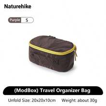 Naturehike 1pc Washable Travel Organizer Bag, Fits 20-30 Inch Suitcases - Multicolor - View 20