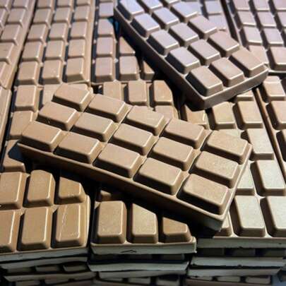 1个2026年流行高回弹巧克力慢回弹挤压玩具，完美礼物，节日礼物，生日礼物，趣味礼物