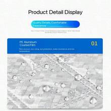 1pc Premium All-Weather Windshield Cover - Ultimate Barrier Against Snow, Frost & Ice, With Dust-Proof And Heat-Insulation Functions, Suitable For RVs - SUVs and Sedans Are Compatible - View 10