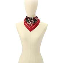 Bonito pañuelo de seda para mujer elegante y ligero accesorio de moda para uso diario -008 - como en la foto - Ver 6