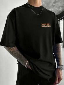 Men T-Shirts - Black - View 2