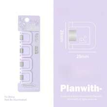 4/6pcs Multi-Functional Mini Clips - Cute Paper Clips, Note Clips, Test Paper & Document Organizers, Office Supplies, Fashionable Stationery, Reliable Fasteners, Office Staff - Sets - View 14