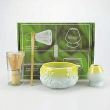 4pcs Matcha Set, Matcha Beginner Set Including Ceramic Matcha Bowl, Matcha Blender, Matcha Sieve, Matcha Spoon, Song Dynasty Tea Ordering Matcha Maker Tool Set, And Holiday Gifts For Family, Friends, And Colleagues - Multicolor - View 7