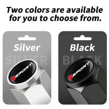 4pcs Car Tire Valve Stem Caps Car Air Stem Cap Pressure Stems Covers Universal Tire Valve Caps For Bikes Vehicle Truck Motorcycles - 088QMZ - View 10