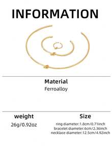 Set Perhiasan Wanita - Yellow Gold - View 7