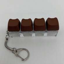 Fidget Keychain Toy, Pressure Relief Push Button Finger Toy, Collectible, Party Favor, Youth Creative Stress Relief Gadget,Fidget Toys,Fidget,Fidgets - Multicolor - View 15