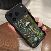 Basic Phone Cases - Mushroom-burgundy GIAGEY - View 5