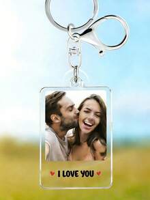 定制照片钥匙扣,照片文字钥匙扣,个性化亚克力钥匙扣,情侣照片钥匙扣,钥匙圈,情人节礼物,生日礼物,周年纪念情侣礼物,可爱俏皮,趣味十足,Y2K风格,男女皆宜,可定制,DIY家庭情侣朋友照片钥匙扣,背包挂件,龙虾扣钥匙扣,适合圣诞节、万圣节、妇女节、父亲节、情人节,实用时尚,小饰品 - 彩色 - 查看 10