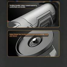 一套可充电多功能手持式角磨机套装，包含配件，适用于角磨机、磨刀器、抛光机、手动研磨机、研磨机、汽车抛光机，配件齐全，适用于金属和石材研磨，是工业电动工具、家庭DIY电动工具、家居装饰、汽车维修、木工、金属加工等领域的理想选择。 - 彩色 - 查看 8