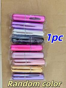 1 chai nước hoa 5ml có thể nạp lại, đáy có thể dùng để xịt, chai chiết nước hoa du lịch cầm tay, chai xịt du lịch có thể nạp lại, chai nhỏ tinh tế, đóng gói riêng lẻ, chai nạp lại nước hoa du lịch và chai chiết nước hoa cầm tay, chai nước hoa màu hồng lấp lánh có đầu xịt. - Nhiều màu - Xem 17