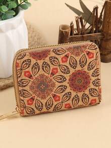 Ví mini nữ phong cách Bohemian thanh lịch với ngăn đựng thẻ và ví đựng tiền xu có thể tháo rời - Thiết kế đa chức năng để đựng thẻ tín dụng, thẻ ngân hàng và chứng minh thư, lý tưởng để mang theo hàng ngày và khi đi du lịch, cũng là món quà hoàn hảo cho bạn gái, mẹ, cô giáo hoặc ngày Valentine. - Nhiều màu - Xem 5