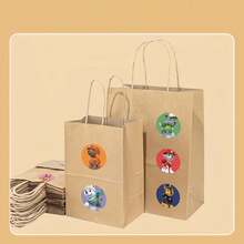 Paw Patrol 500张/卷汪汪队贴纸，包含毛毛、阿奇、灰灰、路马、天天、珠珠、追踪犬、塔克、艾拉、雷克斯、野猫、自由等角色，可爱卡通DIY装饰贴纸，适用于手机壳、笔记本电脑、笔记本、吉他、杯子、文具等，防水贴纸。实际产品可能与图片略有不同。 - 隨機 - 查看 8