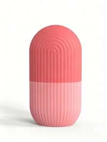 3/2/1件装硅胶冰敷按摩滚轮，硅胶面部按摩工具，西瓜冰敷滚轮，硅胶冰滚轮，面部按摩冰模，条纹面部冰滚轮，冰滚轮面部按摩器。适用于面部、眼部和颈部；冰敷护肤，居家面部护理配件。 - 彩色 - 查看 14