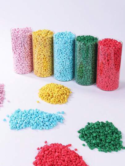 100g/300g/500g/800g Piedras de colores de 0,3-0,9 cm, adecuadas para jarrones de flores, macetas, terrariums, relleno decorativo para plantas de interior y exterior. Ideal para decorar jarrones y macetas para festividades como el Día de San Valentín, Pascua, Día de la Mujer, Día de la Madre, Año Nuevo, Halloween, festivales, Navidad, Oktoberfest, Día de la Independencia