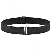 Elastic Waist Belt, Unisex, Suitable For Jeans, Down Jackets, Dresses. Adjustable, Elongated And Widened Elastic Waistband, Slim Waist Cincher. - Multicolor - View 9