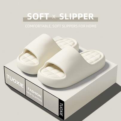 纯色情侣加厚柔软EVA防水防滑舒适沙滩度假速干运动风凉鞋，多种颜色可选，柔软沙发般鞋垫，时尚百搭情侣拖鞋，女士夏季塑料拖鞋，女士家居拖鞋，女士凉鞋，男士夏季人字拖