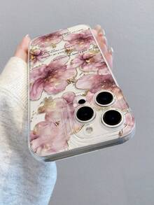 1 chiếc ốp lưng điện thoại TPU trong suốt dày dặn, chống rơi vỡ, phủ UV, viền vàng độc đáo, họa tiết hoa hồng, tương thích với dòng /Galaxy, bảo vệ ống kính và có thể dùng như ốp bảo vệ, món quà lý tưởng cho năm mới, Giáng sinh, Halloween hoặc Ngày Valentine. Phiên bản quốc tế, không phải phiên bản nội địa. - Nhiều màu - Xem 8