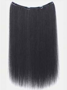 1pc Straight Hair Topper, Lightweight, Comfortable, Invisible, Seamless, Natural Hair Volume Increase, Clip-In Hair Extension, Hair Accessories For Women, Hair Piece, Head Accesssories - Multicolor - View 11