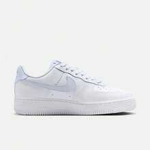 Nike Women's WMNS AIR FORCE 1 '07 Casual Sneakers Low Top HV2511-100 - Blue and White - View 2