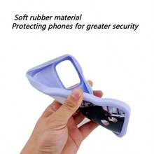 Customizable DIY Big Wave TPU Soft Phone Case, Compatible With Apple 17, 16, 15, 14, 13, 12 & 11 Pro Max Plus, S25/S24/A56/A55/Redmi 13c 14c. Supports Personalized Design And Private Photos. High-End Anti-Drop Phone Case, Can Be Customized With Family, Pets, Couples And Other Themes, Personalized Gift, Premium Protective Case, Unique Phone Case, Compatible With Apple Users, Pet Lovers - Black - View 8