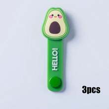 Cartoon Fruit PVC Cute Winding Device, Girl Student Earphones, Data Cable, Charging Cable, Cable Organizer, Hub - Multicolor - View 10