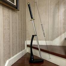 39.37英寸（100厘米）武士刀木剑摄影道具 万圣节派对道具 电影动漫角色扮演道具 仿真武士刀 刀刃 日本武士刀 原装武士刀 真实尺寸 礼物 - 39.37吋(100公分) - 查看 9