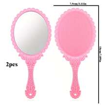 1/2/4/10/16/20 chiếc Gương cầm tay cổ điển, Gương công chúa nhỏ gọn màu vàng lấp lánh, Gương trang điểm di động, Thích hợp cho lớp học, tiệc trẻ em, du lịch và các dịp khác. Quà tặng nhỏ theo chủ đề công chúa, Quà tặng khuyến mãi, Đồ dùng du lịch giá rẻ, Vật dụng cần thiết khi đi du lịch. - Nhiều màu - Xem 50