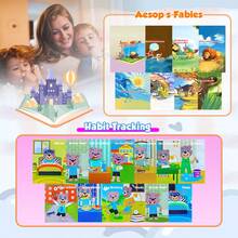Kids Smart Phone, Touchscreen HD Dual Camera Cell Phone For Kids,2.8" Touchscreen, 20 Games, MP3, Christmas Birthday Gift For Ages 3+, Toddler Toys - Pink - View 10
