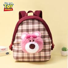 Disney 迪士尼疯狂动物城大容量背包，适合高中生和大学生，休闲迪士尼涤纶背包 - B - 查看 6