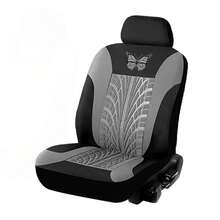 2 st/set universella bilsätesöverdrag, fjärils- och däckmönster, skyddande bilsäteskudde, andningsbara elastiska nätsätesöverdrag året runt - Rosett - Visa 17