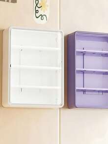 Mini Figure Display Case, Transparent Acrylic Blind Box Doll Display Case, Wall-Mounted Dust-Proof Display Cabinet And Doll Doll Storage Organizer - Multicolor - View 4