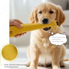 2pcs Giraffe Shaped Latex Squeaky Dog Toys, Suitable For Small To Medium Dogs Chewing And Teething - Green - View 5