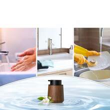 1pc Foaming Bottle, Lotion Pump Bottle, High-End Empty Bottle For Shampoo, Body Wash, Refillable Cosmetic Bottle - Foam Bottle - View 6