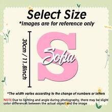 1件定制木质姓名牌,个性化姓名,双层木质设计,26种字母形状可选,木质墙饰,适合儿童房装饰、家居装饰,独特多彩的儿童房门牌,非常适合生日、儿童节、感恩节、情人节、父亲节、母亲节、圣帕特里克节、复活节等节日,个性化礼物,旅行收纳用品 - 彩色 - 查看 14