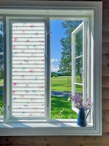 1 Roll Colored Glass Window Film, Privacy Window Film, Static Cling Window Film Suitable For Home, Bathroom, Office, Doors And Other Glass Surfaces. Width: 17.5 Inches - 1PC - View 15