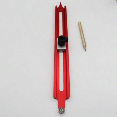 精密木工划线工具 - 带锁定装置的可调轮廓规，经久耐用，适用于DIY和专业工艺制作