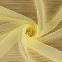 1pc Delicate Transparent Nylon Solid Color Tulle Fabric, Pre-Cut For DIY Wedding Dress, Gown - A - View 12