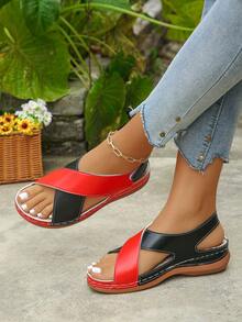 Red and Black PU