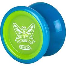 Toys Butterfly XT Yo-Yo con Cuerda, Eje de rodamiento de Bolas y Cuerpo de plástico, Truco de Cuerda, Azul con Tapa Verde,40977827 - Marrón Mocha - Ver 2
