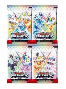 3/6张宝可梦集换式卡牌游戏盲盒勇气系列，收藏级交换卡牌游戏动漫周边 - 派对礼物、圣诞礼物、节日礼物之选，宝可梦集换式卡牌游戏，对战卡盒，交换卡牌游戏 - 彩色 - 查看 3