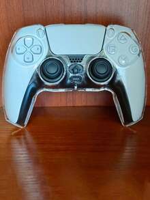 PS 5 Game Controller Crystal Case PC Transparent Split Controller Protective Case PS 5 Ultra-Thin Protective Cover PS 5 Protective Case - Clear - View 5