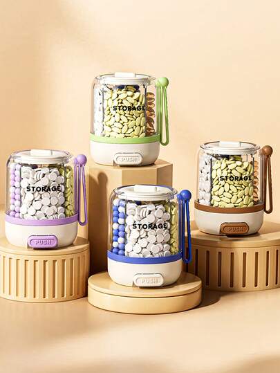 1pc Large Capacity Pill Packaging Box, Stored In Compartments, Sealed And Moisture-Proof, Transparent And Visible To Prevent Mixing And Matching, Portable Design With Lifting Rope, Suitable For Storing And Storing And Jewelry, Suitable For Daily Use And Travel