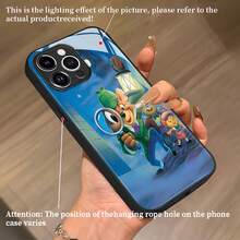 Estuche para teléfono Detective Animals Adventure Compatible con fundas para teléfonos   17  17 Pro  16 Pro Max  15 Pro Max  14 y  13 Hecho de material TPU duradero, resistente a caídas y elegante Un regalo perfecto para familiares, amigos y seres queridos y un excelente regalo para cumpleaños, San Valentín y Año Nuevo. - Negro - Ver 4