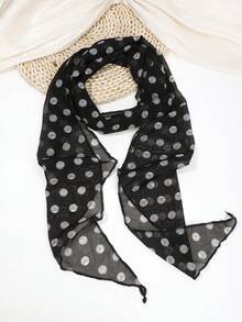 1条150厘米法式复古棕色腰果佩斯利印花围巾，女士细长领巾发带颈部装饰裤装配饰腰带头带夏季发饰度假发带 - 彩色 - 查看 3